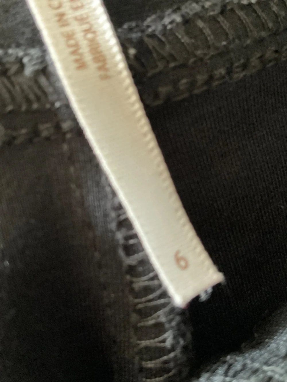 Free People black slacks,size 6.